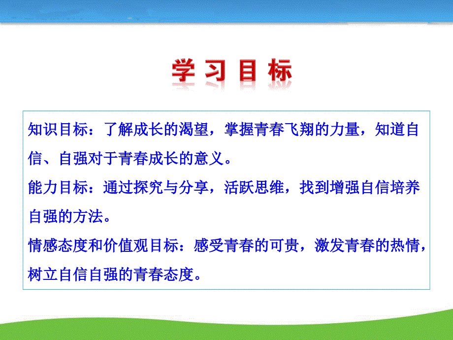 七年级道德与法治3.1青春飞扬 课件.ppt_第2页