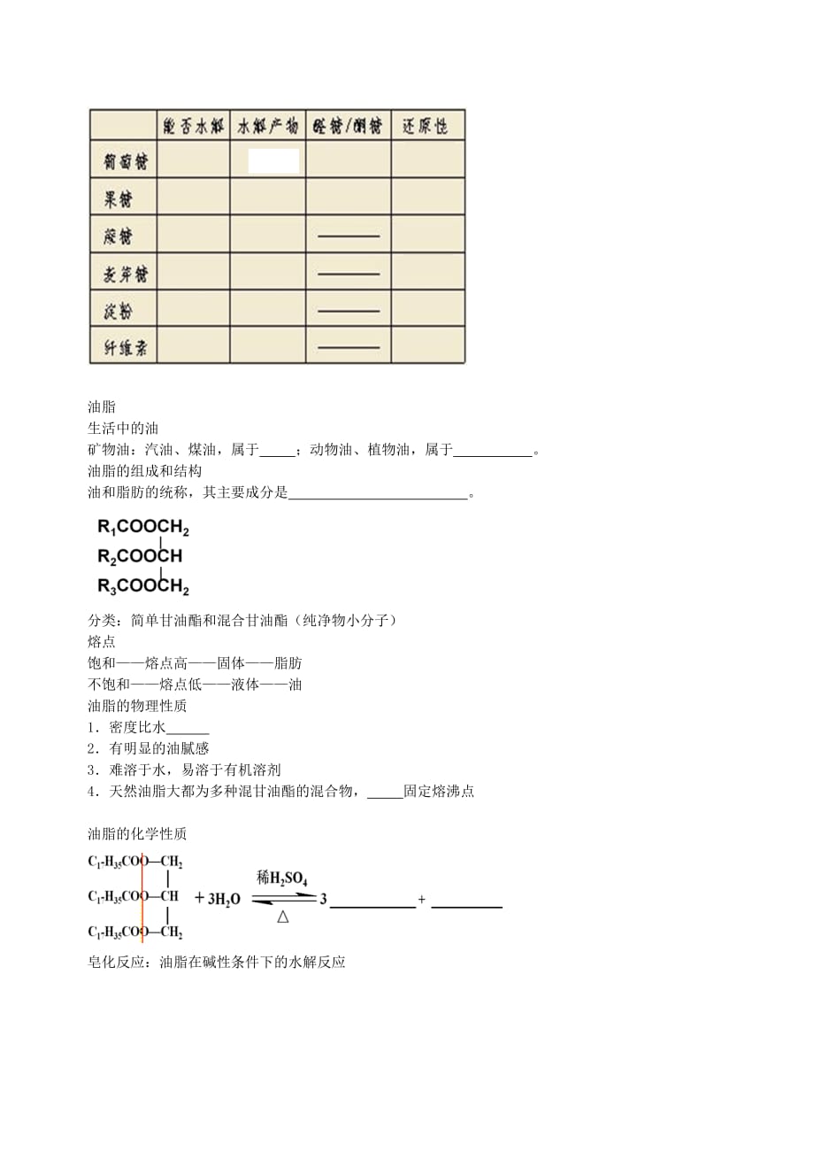 北京市第四中学高中化学 第一章 第1-2节导学案（无答案）新人教版选修1_第3页