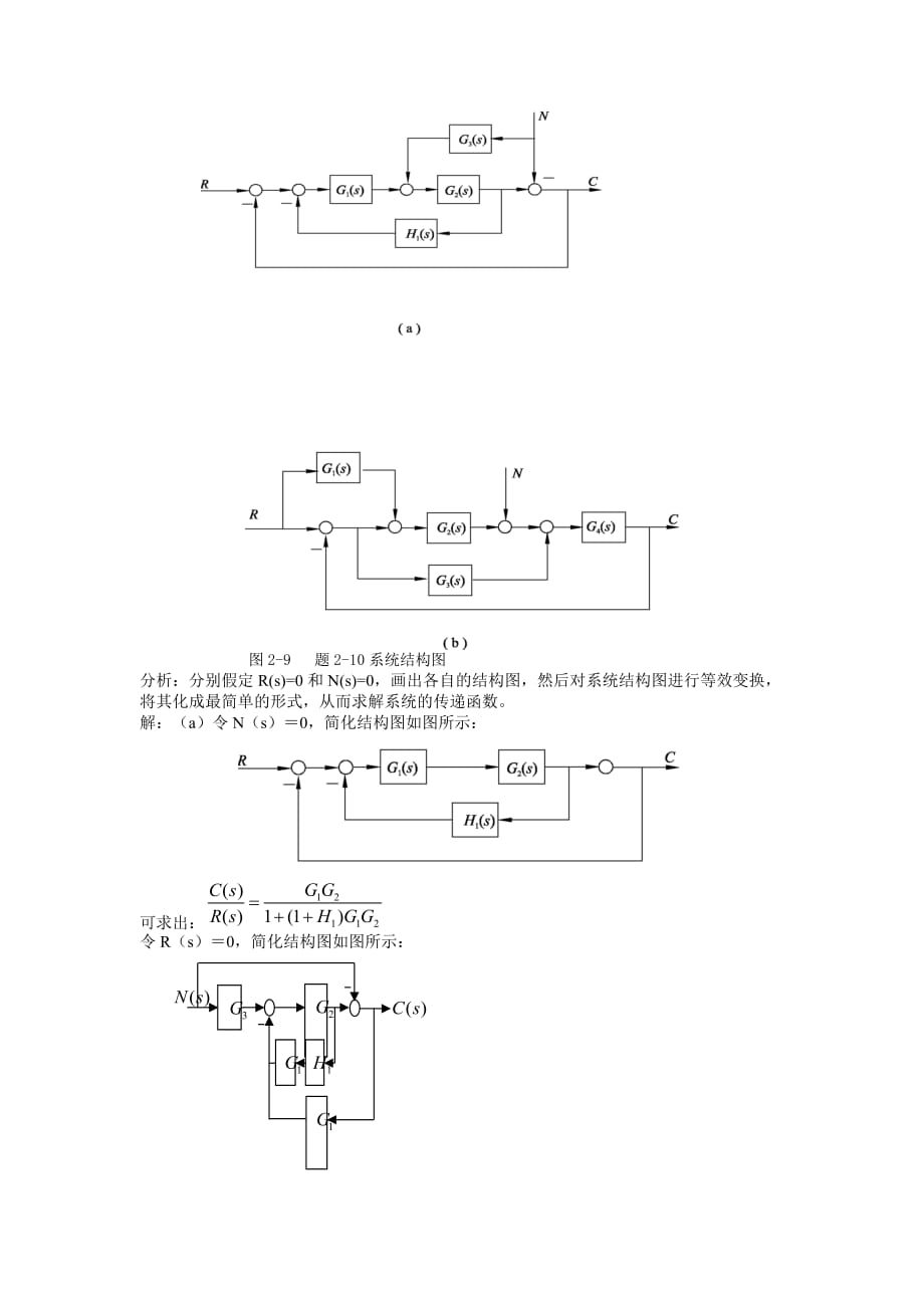 自动控制原理课后习题答案第二章.doc_第4页