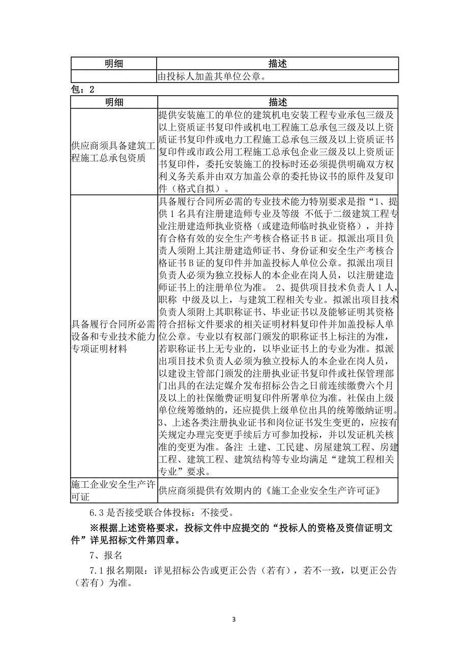 莆田中山中学空调系统一体化货物类采购项目招标文件_第3页