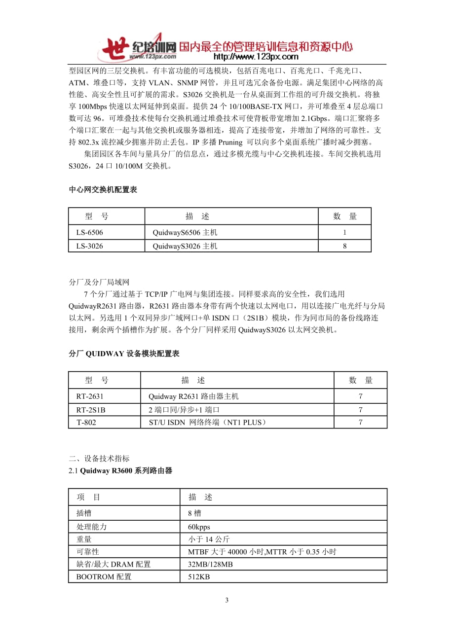 巢湖新元机械集团公司信息化系统方案.doc_第3页