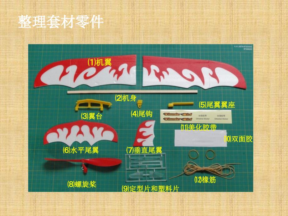 “雷鸟”橡筋动力飞机制作教程精编版_第2页