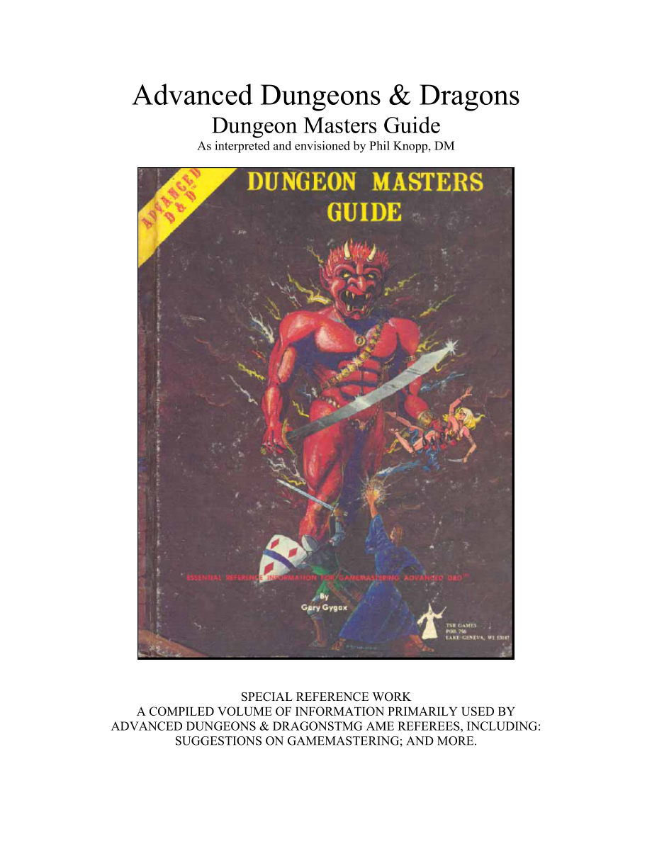 Advanced Dungeons amp; Dragons - Xecunet.doc_第1页