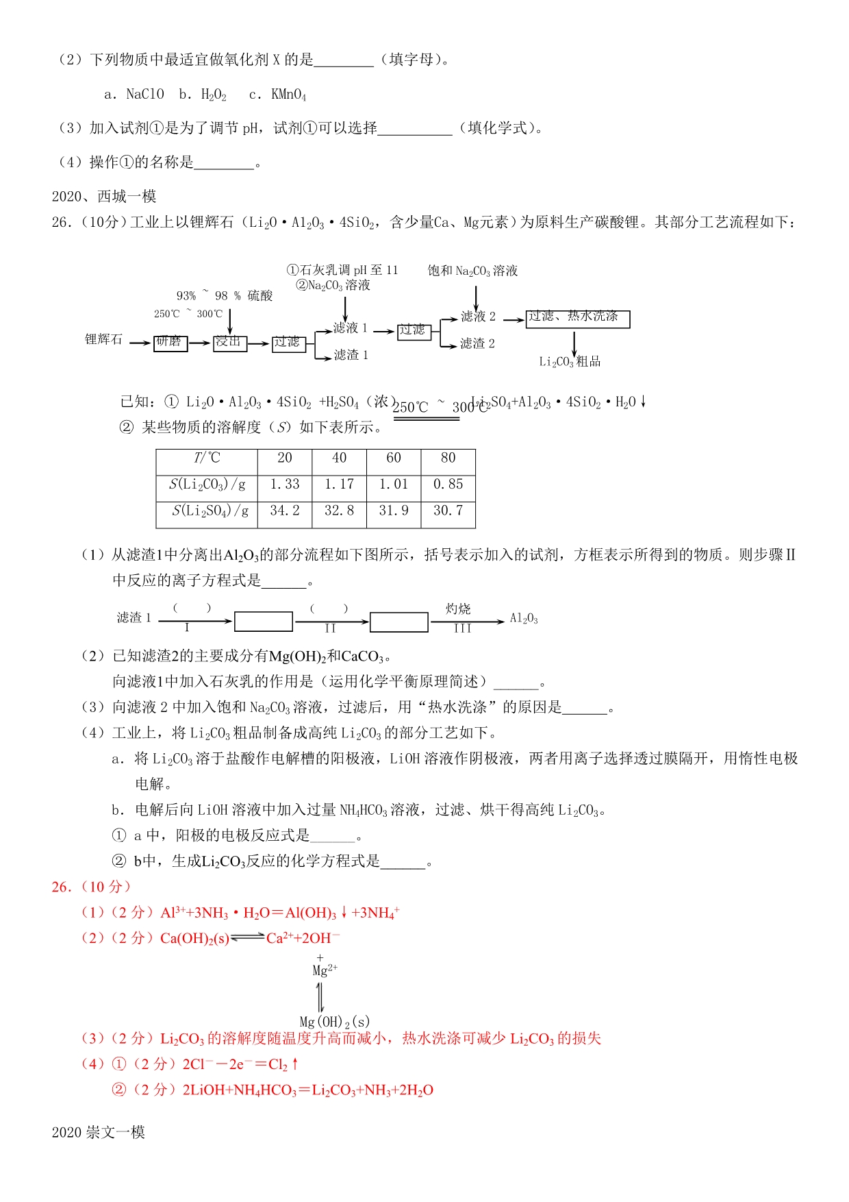 高中化学 化学流程图专题(二)（教师用）基础知识解析 人民版_第4页