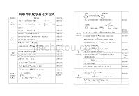 选修5-有机化学方程式