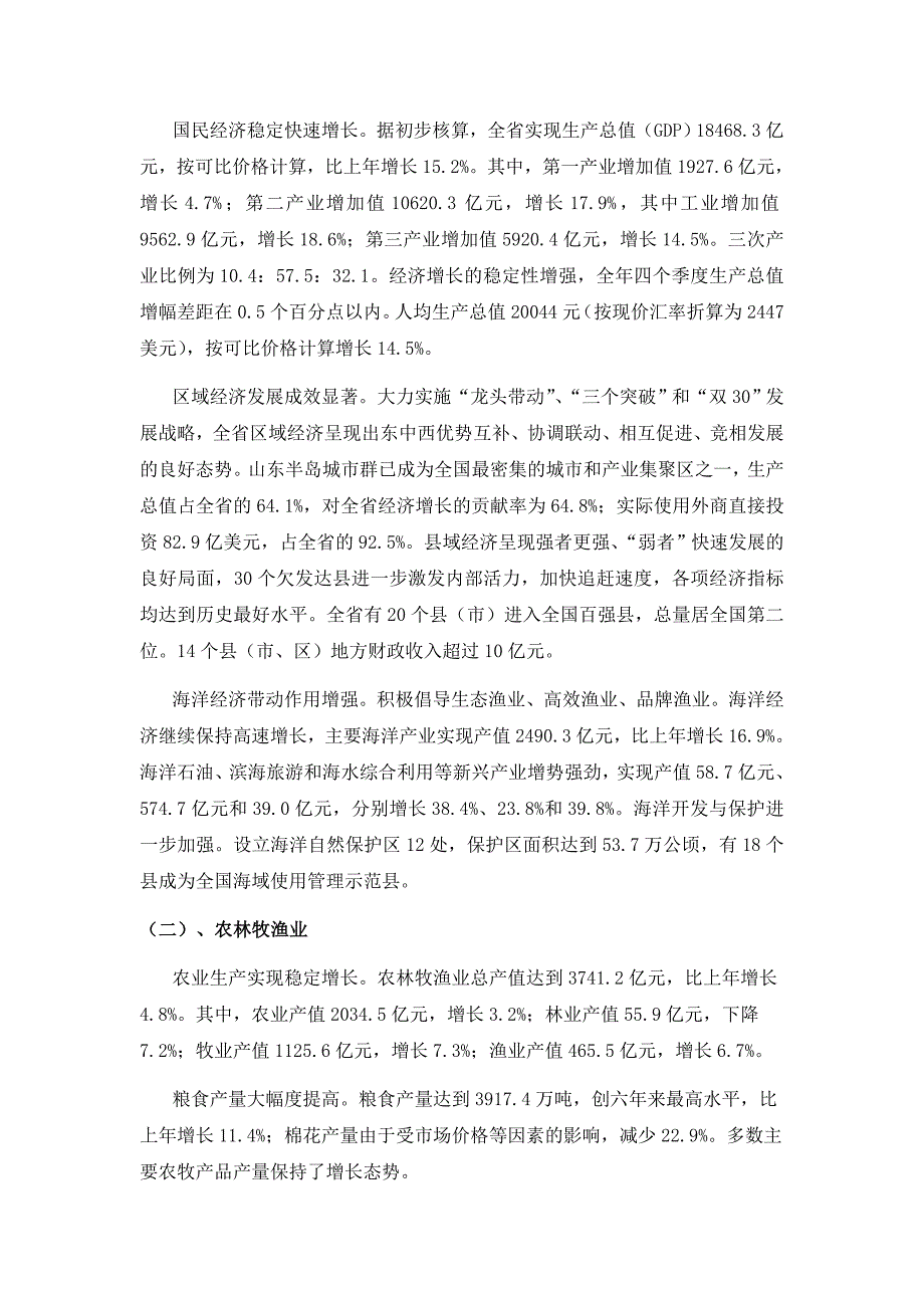 2020山东省投资环境分析卓越_第4页