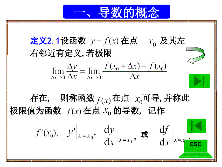 经济数学复习第二章导数与微分_第2页