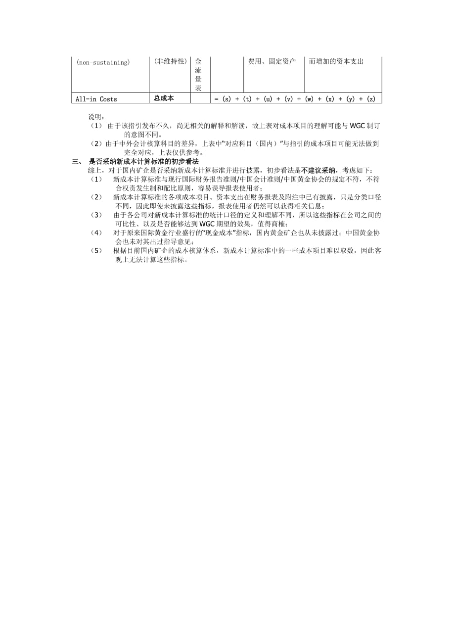 世界黄金协会新成本计算标准的初步解读_第4页