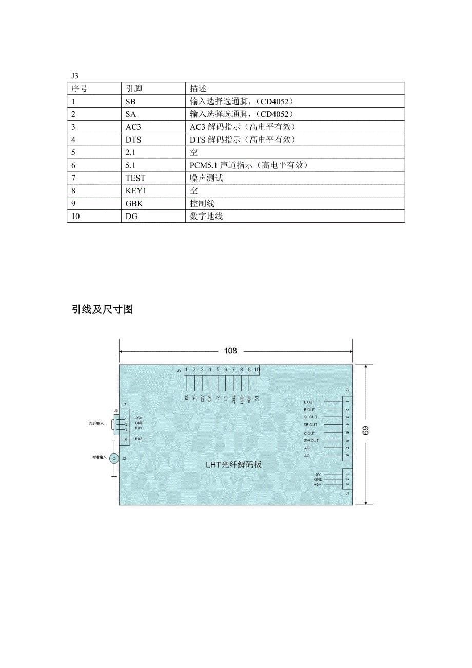 LHT001硬件手册(LHT001B)_第5页