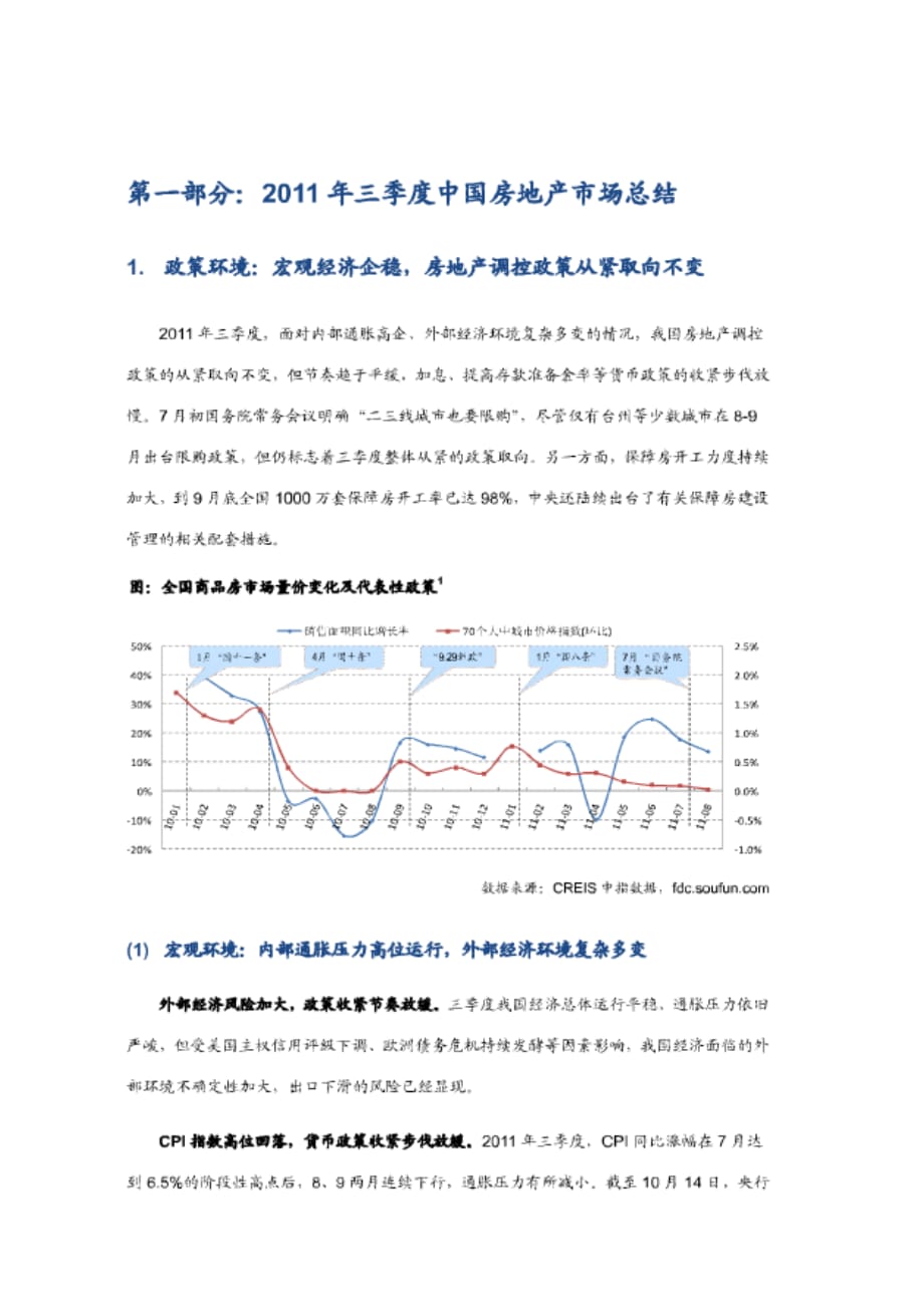 2011年三季度中国房地产市场研究报告_第4页