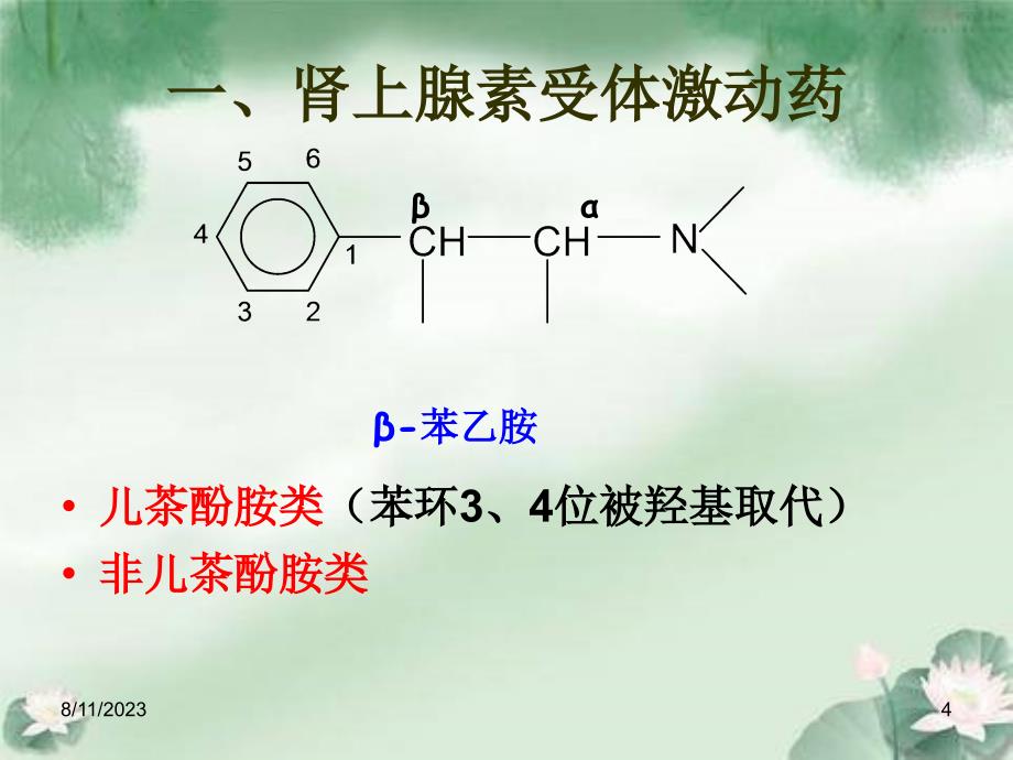 第六章 作用于肾上腺素受体的药物 12节_第4页