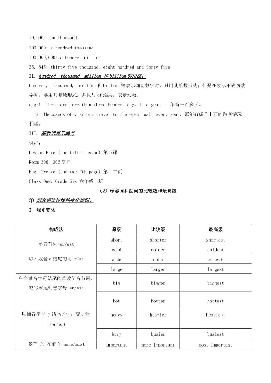 八年级英语下册Unit7What’sthehighestmountainintheworld短语语法知识点汇总新版人教新目标版_第5页