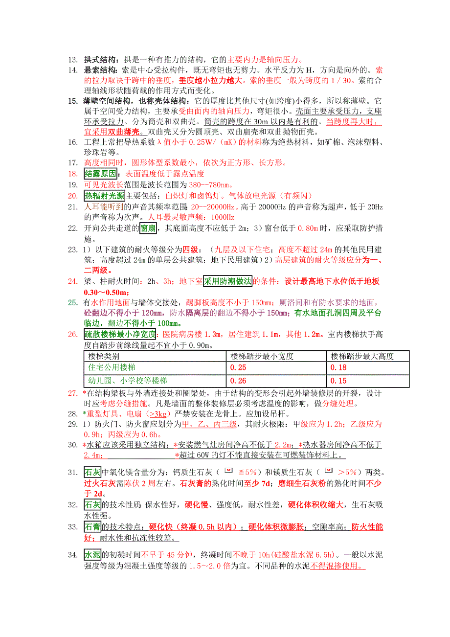 2011一级建造师实务重点知识点_第2页