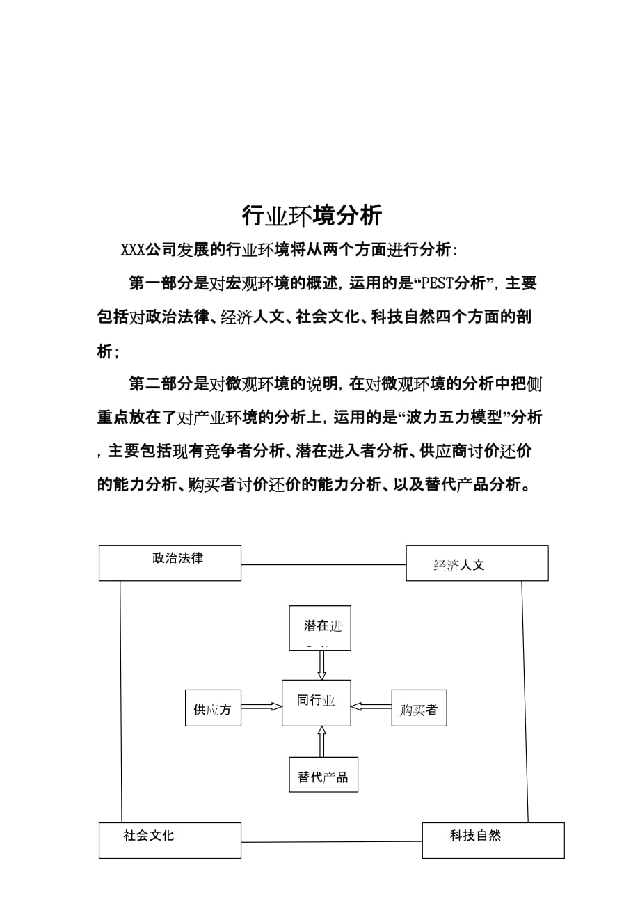 XXX公司行业环境与竞争地位分析报告（二）_第2页