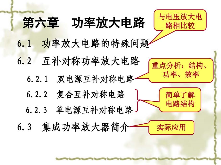 第六章 功率放大电路_第2页