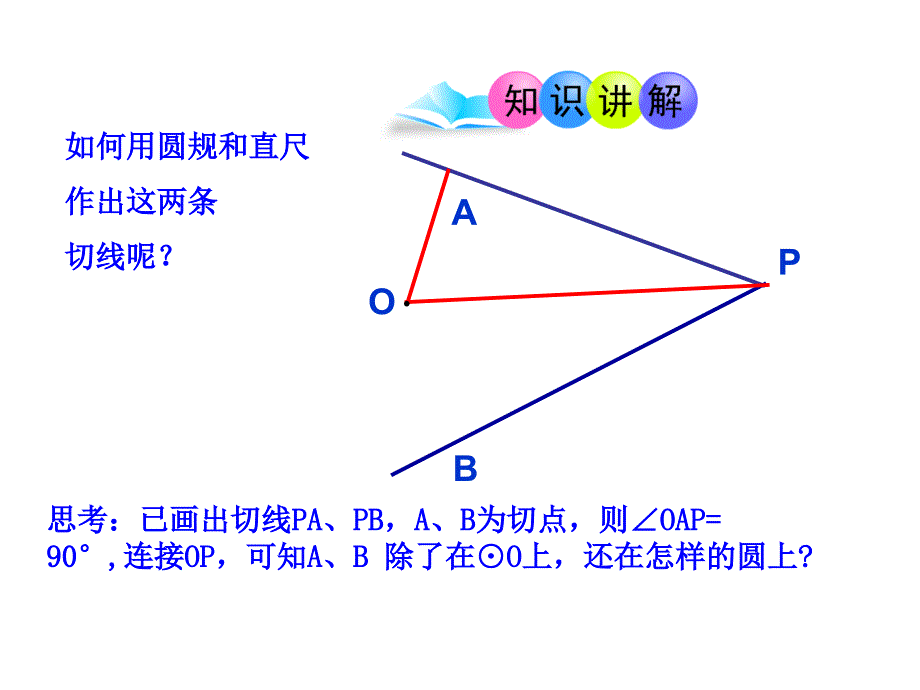 人教版数学九上24.2.2《直线和圆的位置关系》(第3课时)PPT课件_第4页