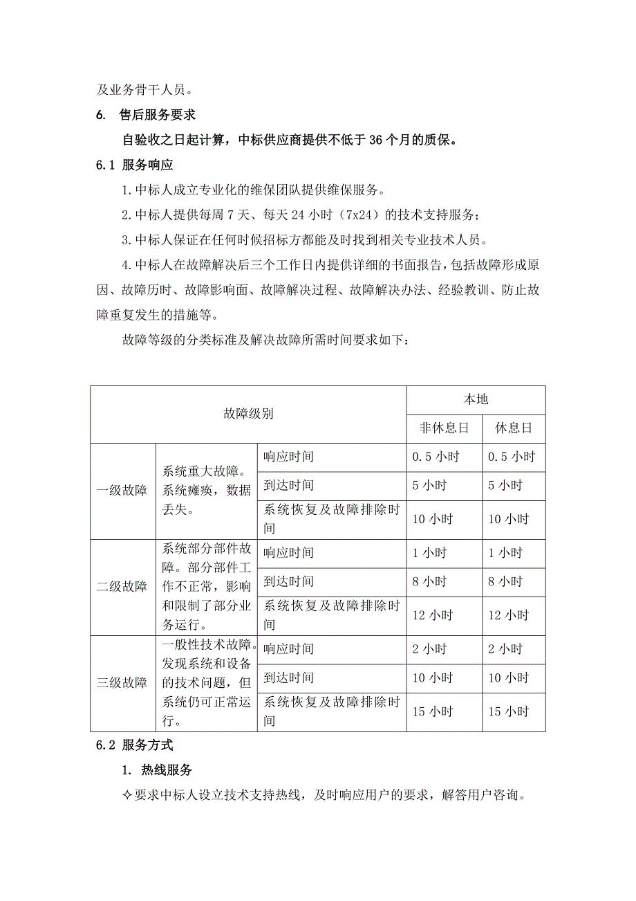 项目建设方案、采购清单和相关要求_第4页