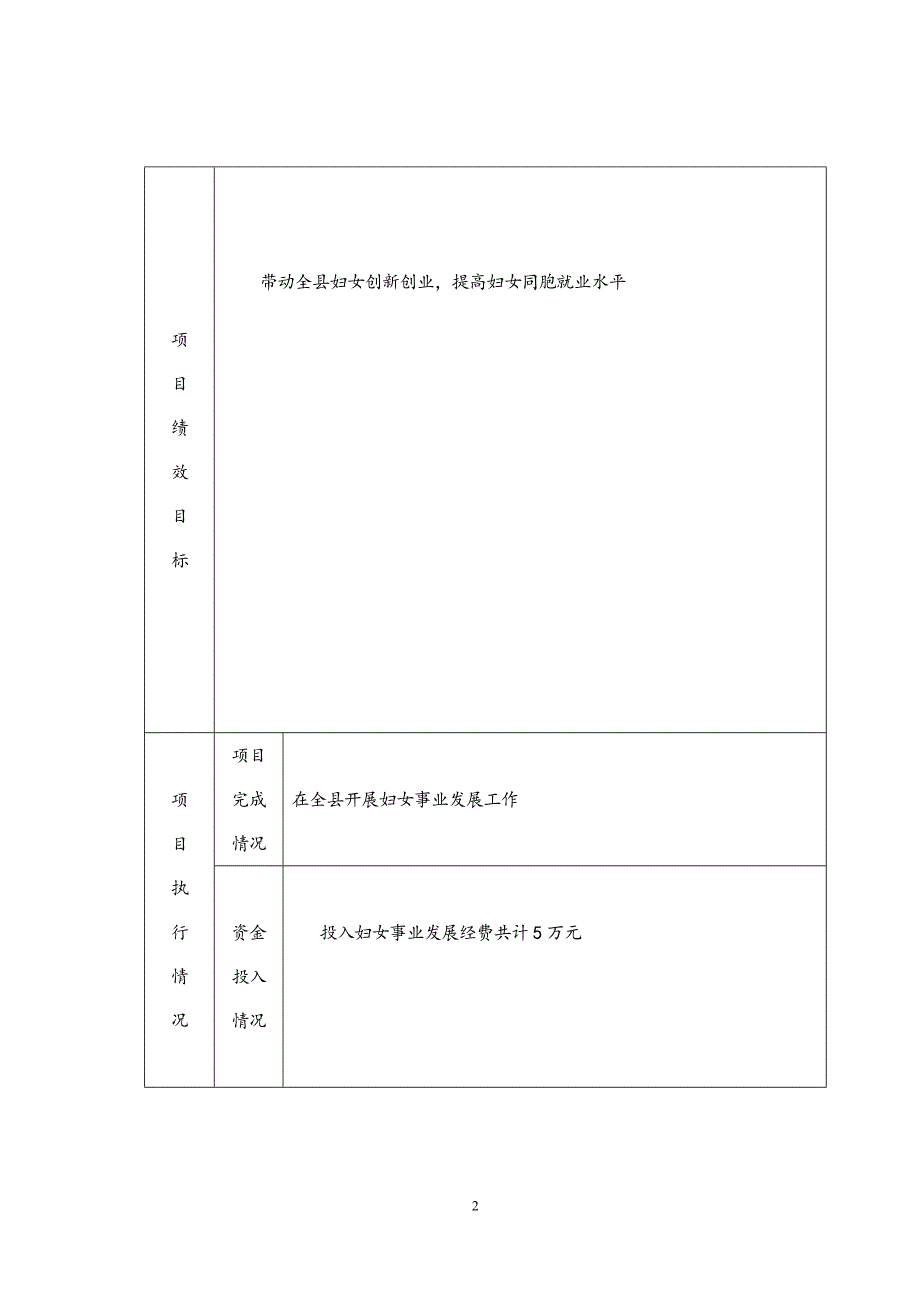 永顺县财政支出项目绩效自评报告_第3页