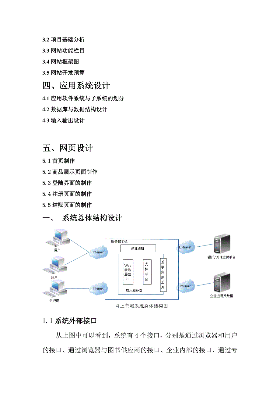 精品电商系统设计报告_第3页