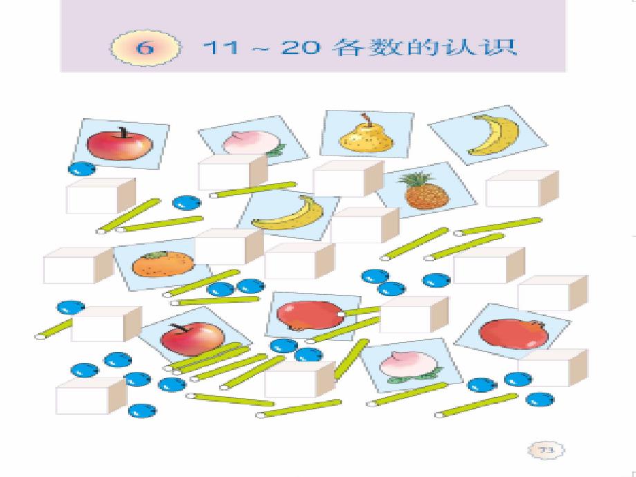 最新人教版_一年级数学_11到20各数的认识精编版_第2页