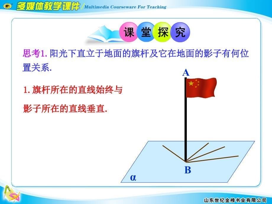 【数学必修2课件】2.3.1 直线与平面垂直的判定_第5页