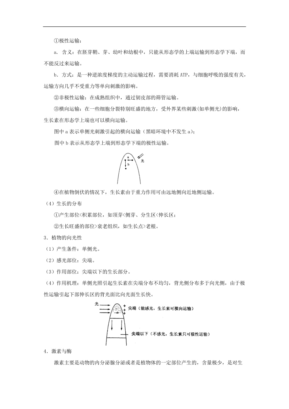 2019高中生物第章植物的激素调节专题.生长素的发现导学案新人教版必修_第3页