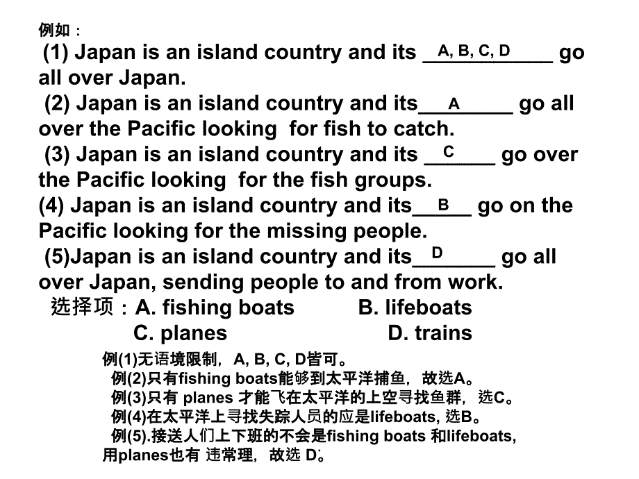 高考英语完形填空解题技巧讲解完整ppt课件_第3页