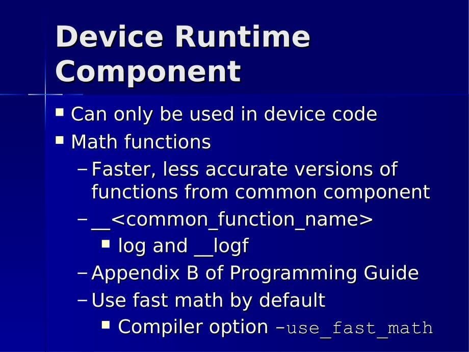 CUDA-Lecture7-CUDA Runtiime Component part 2_第5页