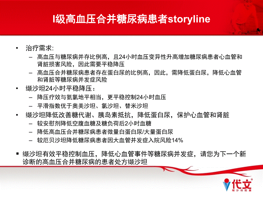 糖尿病伴高血压患者的优选课件ppt_第1页