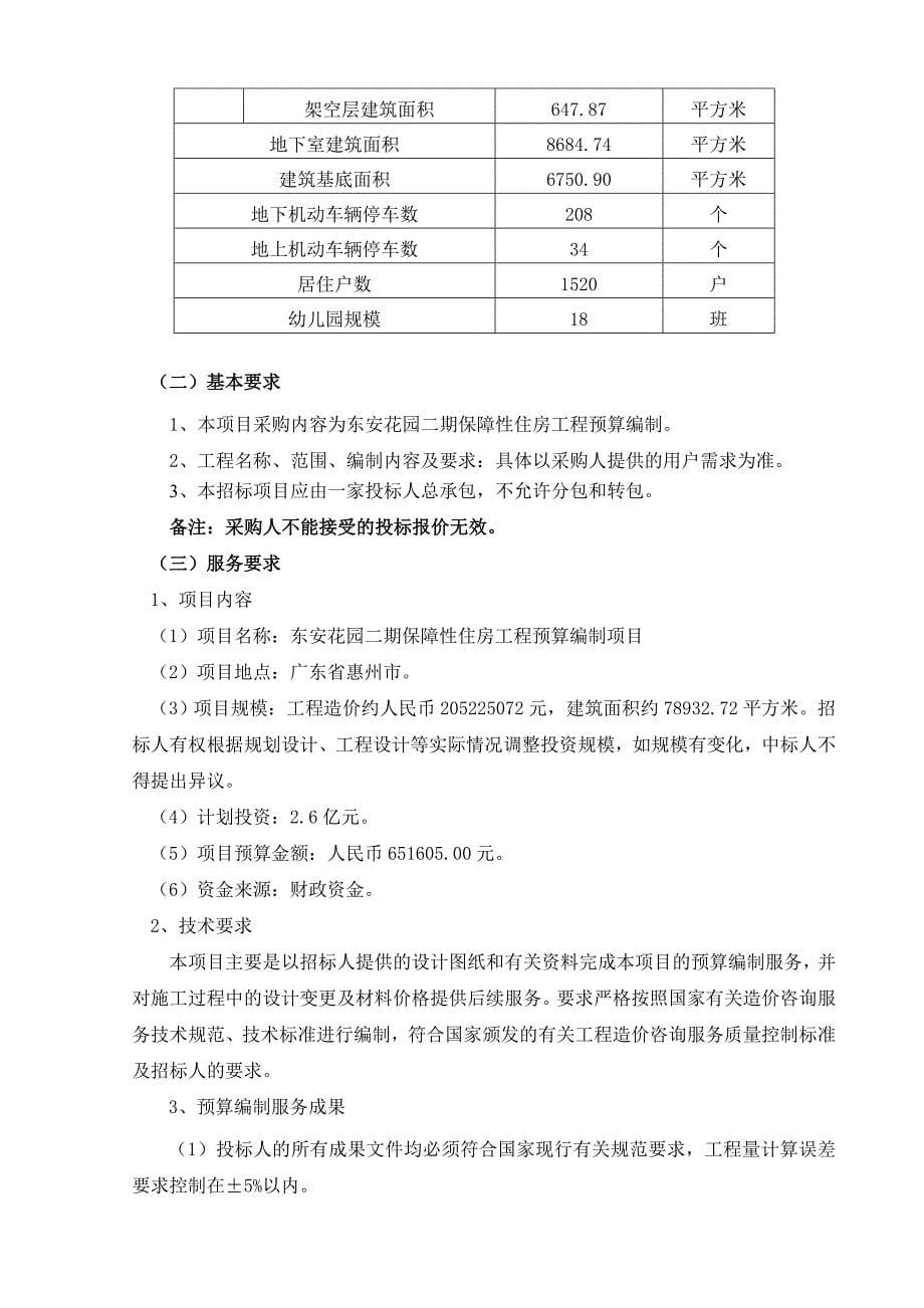 《精编》某保障性住房工程公开招标文件_第5页