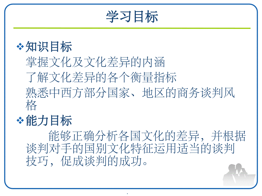 商务谈判07各国文化差异与谈判风格ppt课件_第3页