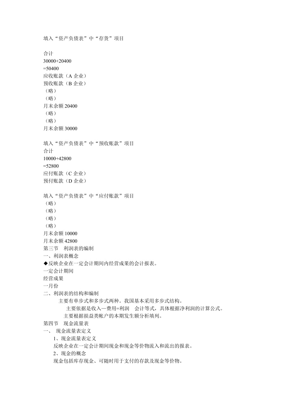 《精编》财务报告及资产负债管理知识分析表_第4页