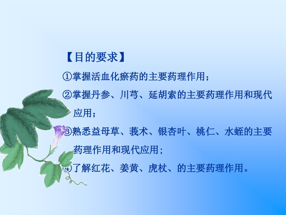 活血化瘀药课件ppt_第2页