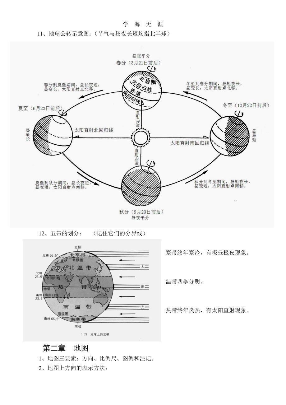 2020年整理初中地理总复习提纲(星球版).pdf_第2页