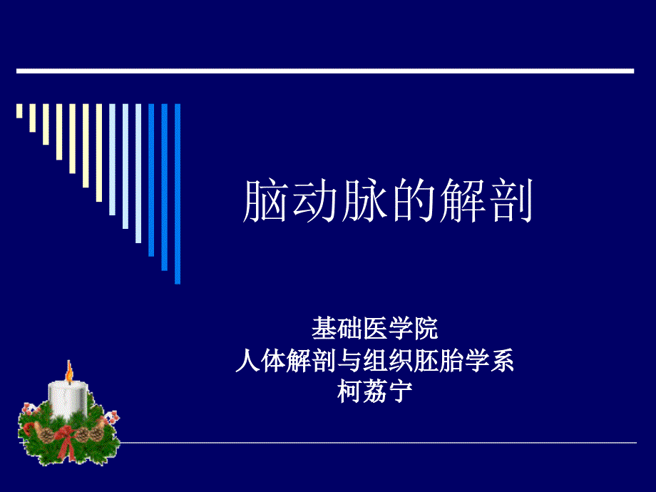 脑的动脉——应用解剖课件ppt_第1页