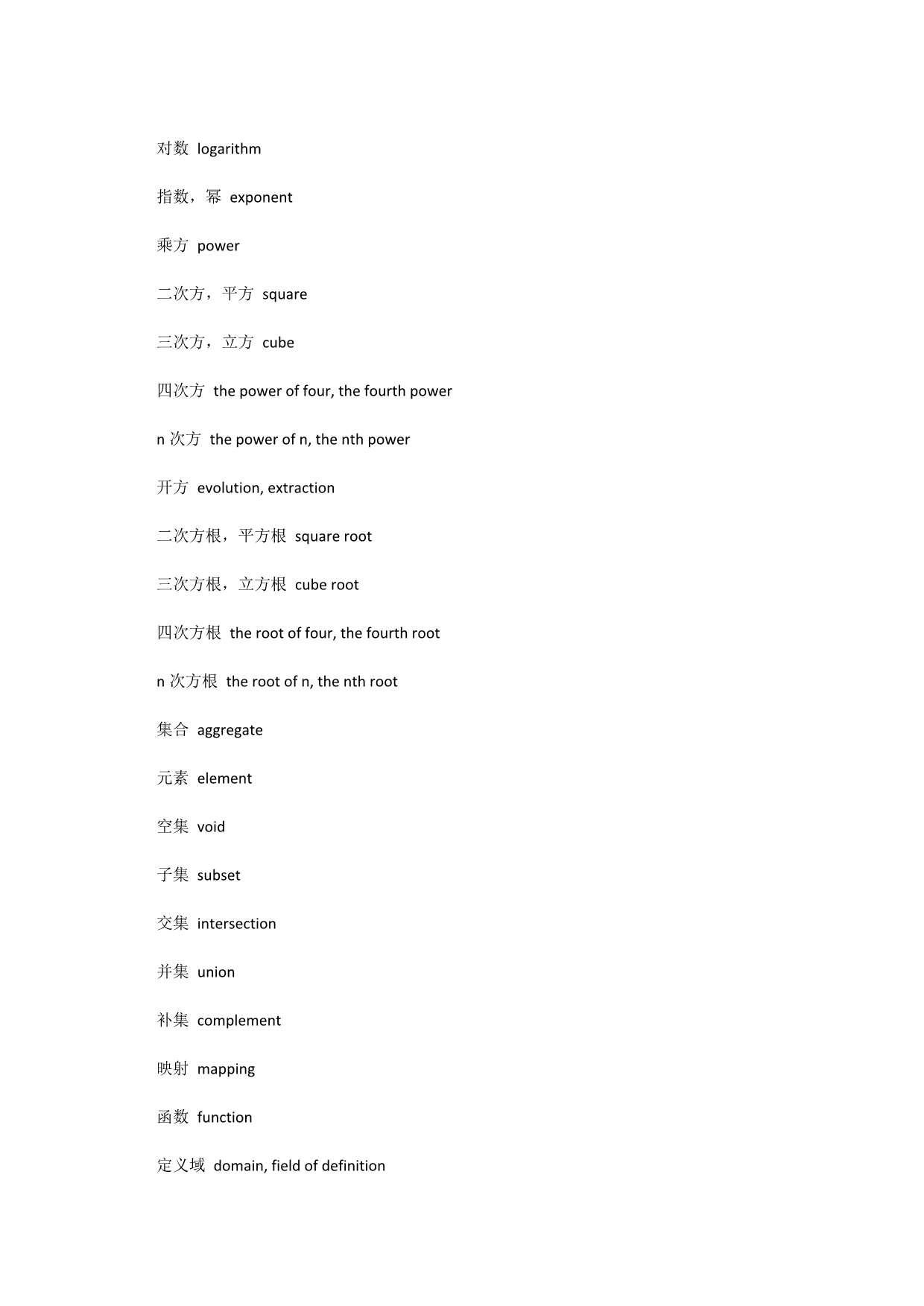 美国数学竞赛amc8的常用数学英语单词-1_第4页