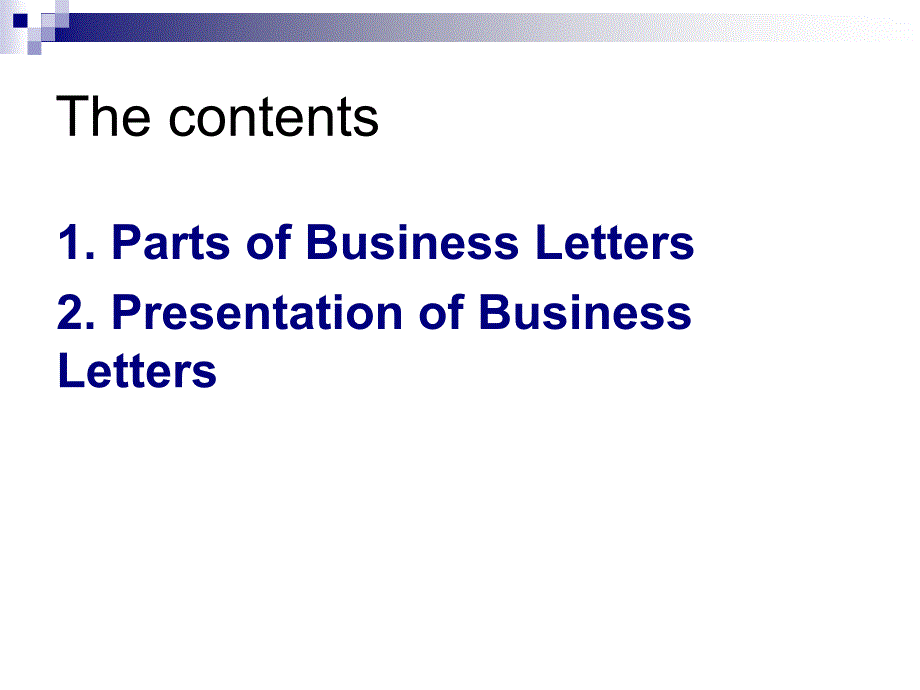 商务英语写作The Structure and Style of a Business Letter_第4页