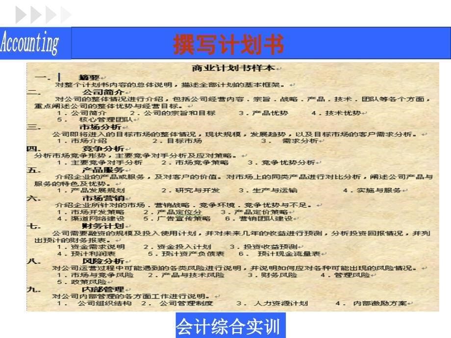 《会计综合实训》项目一实训任务一 企业筹建程序认知 - 副本.ppt_第5页