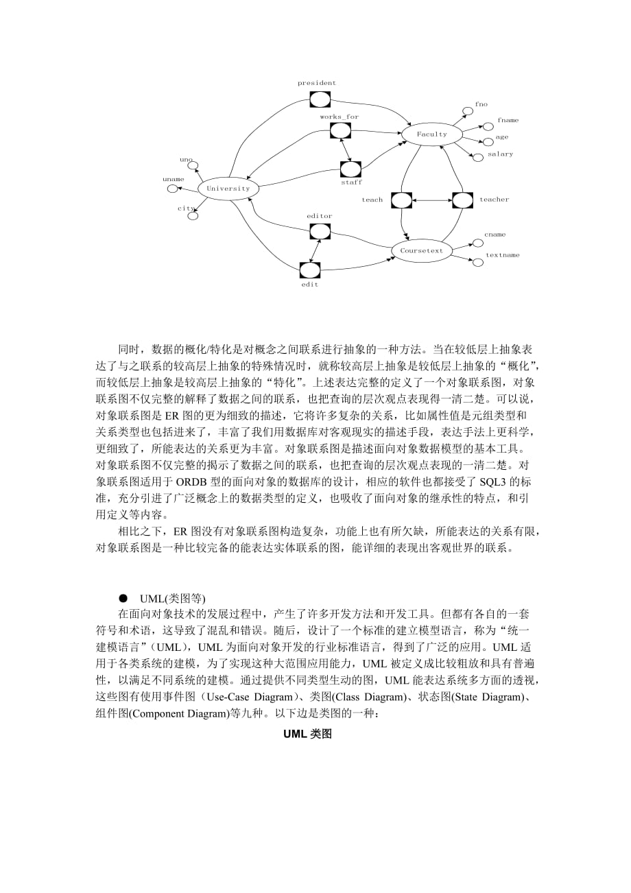 关于ER图对象联系图类图的比较分析_第4页