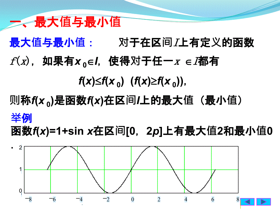 同济大学高等数学第七版&amp#167;1.10--闭区间上连续函数的性质ppt课件_第2页