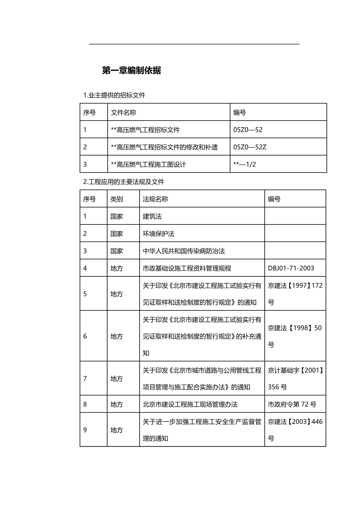 2020年（建筑电气工程）北京某高压燃气工程施工组织设计_第3页