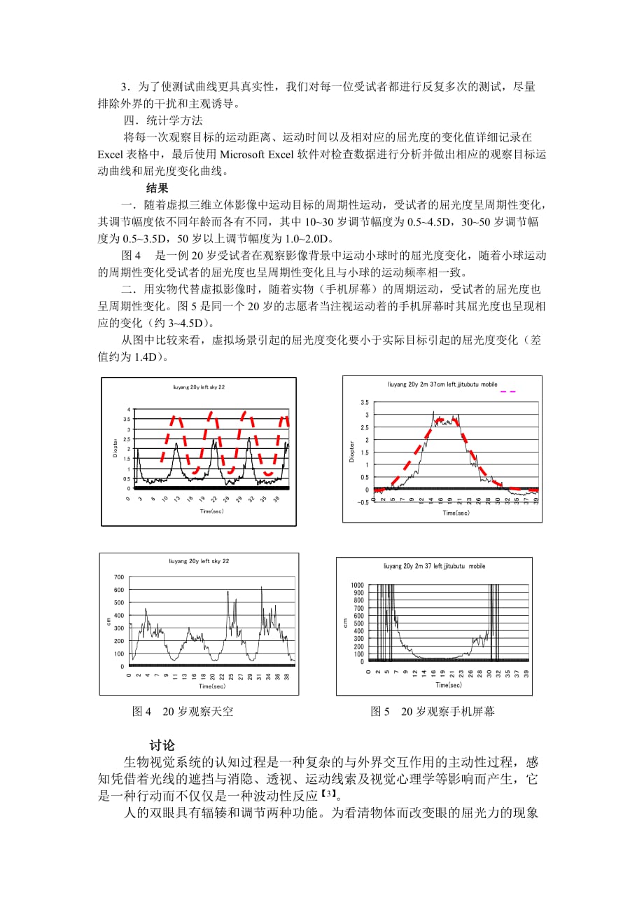 精品虚拟三维立体影像引起的眼动态屈光度变化_第3页