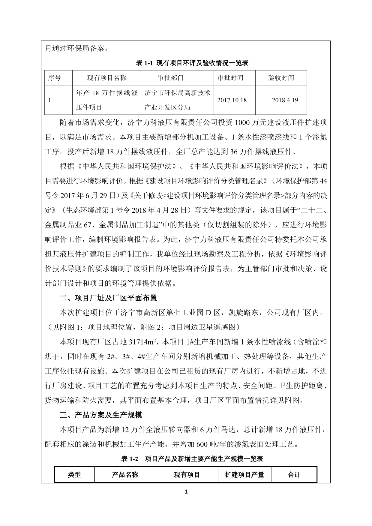 济宁力科液压有限责任公司液压件扩建项目环评报告表_第4页