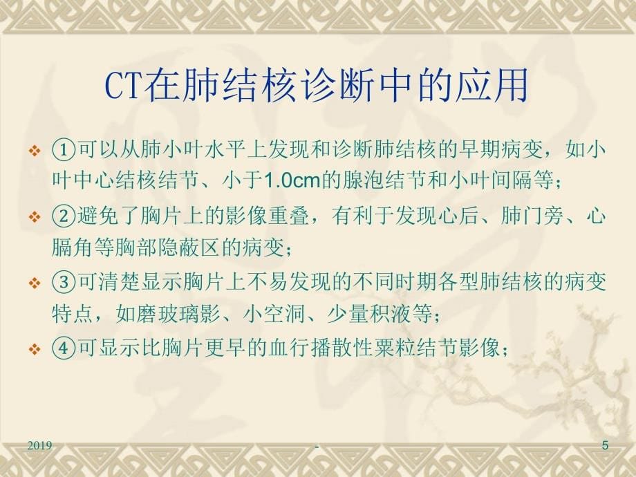 肺结核的影像学模板ppt课件_第5页