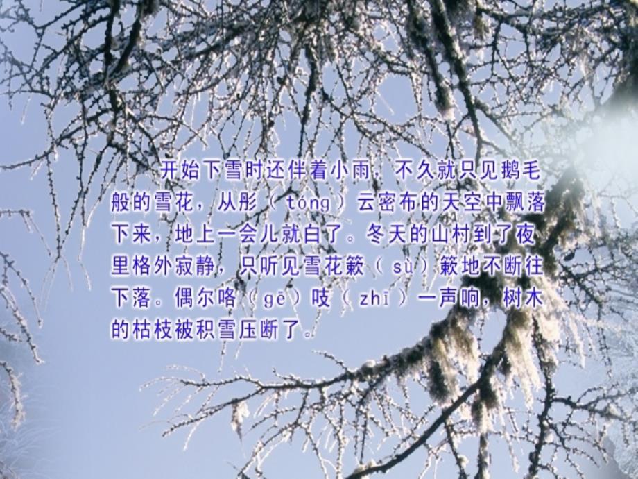 新课标小学六年级语文《第一场雪》教学课件整理.ppt_第4页