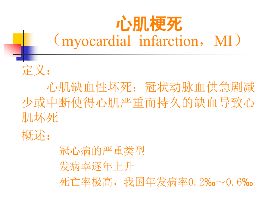 冠心病急性心肌梗死ppt课件_第3页