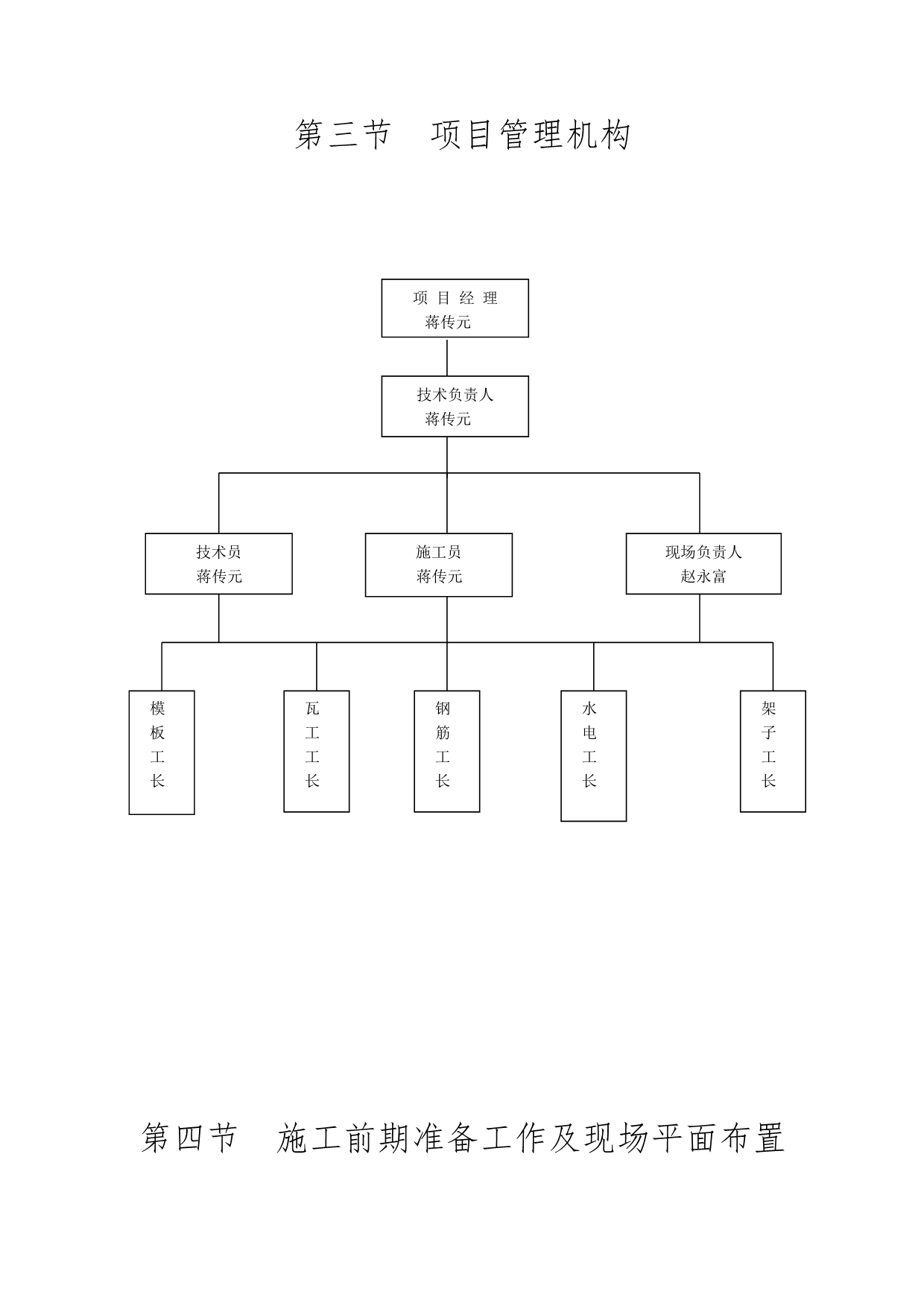 工程施工组织设计方案3砖混1_第4页