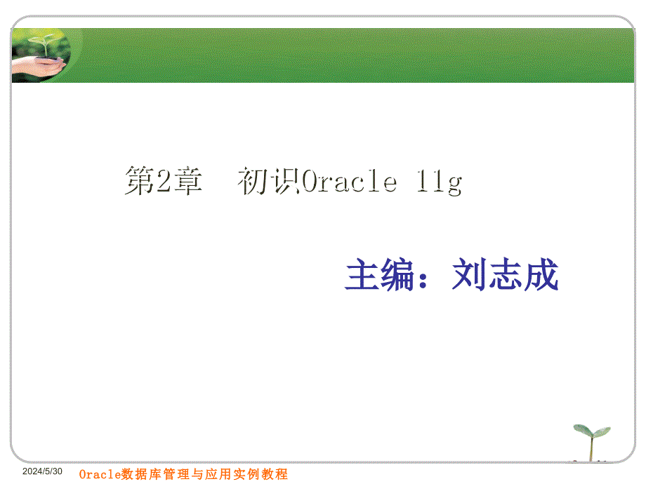 初识Oracle 11g_第1页