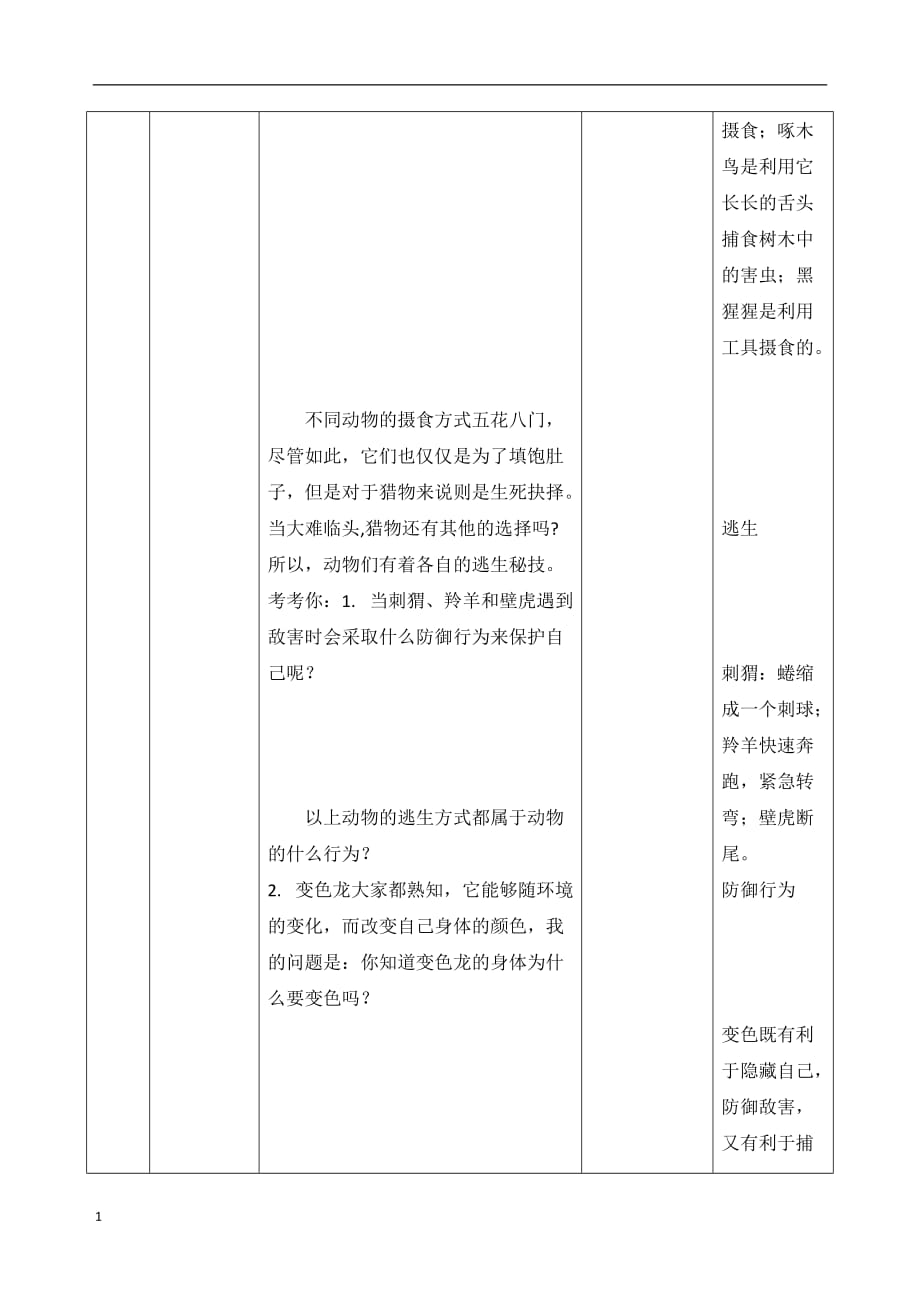 动物的行为教案（改2）资料讲解_第3页