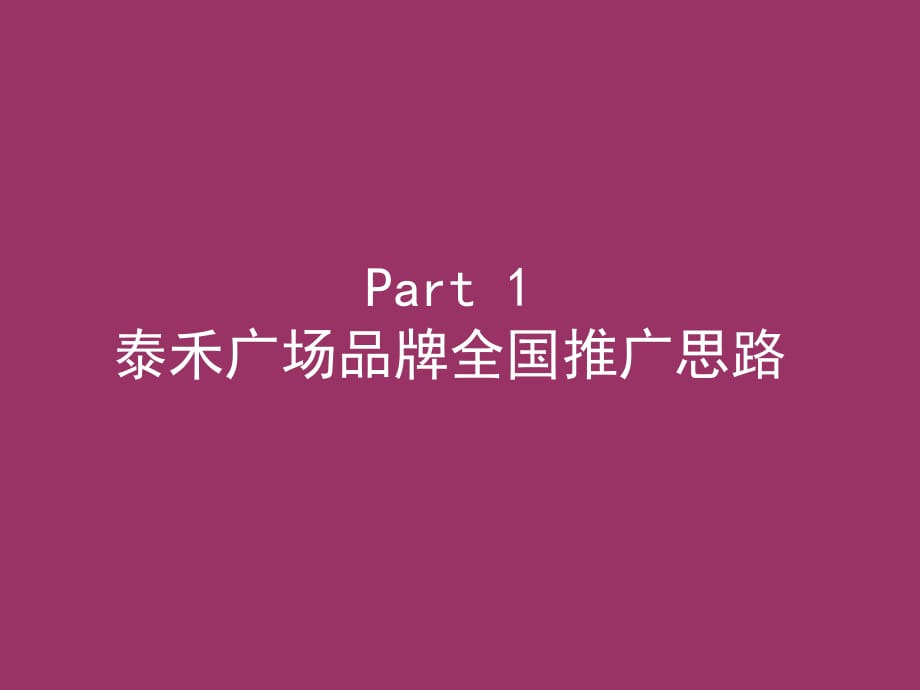 《精编》泰禾广场品牌全国推广思路分析_第4页